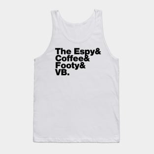 Melbourne (VB black print) Tank Top